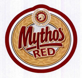 MYTHOS RED logo