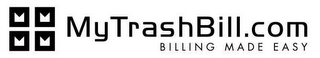 MYTRASHBILL.COM BILLING MADE EASY logo