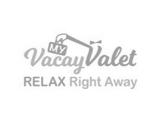 MYVACAYVALET RELAX RIGHT AWAY logo