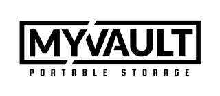 MYVAULT PORTABLE STORAGE logo