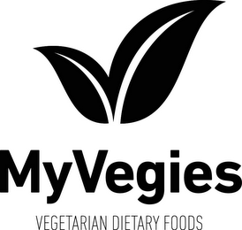 MYVEGIES VEGETARIAN DIETARY FOODS logo