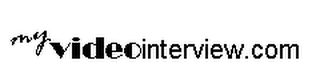 MYVIDEOINTERVIEW.COM logo
