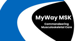 MYWAY MSK COMMANDEERING MUSCULOSKELETAL CARE logo
