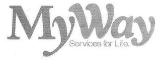 MYWAY SERVICES FOR LIFE. logo
