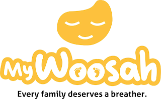 MYWOOSAH EVERY FAMILY DESERVES A BREATHER. logo