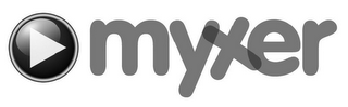 MYXER logo