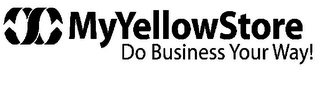 MYYELLOWSTORE DO BUSINESS YOUR WAY! logo