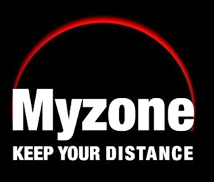 MYZONE KEEP YOUR DISTANCE logo