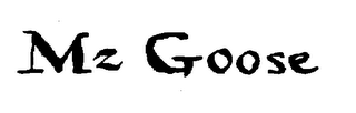 MZ GOOSE THE MODERN DAY MOTHER GOOSE logo