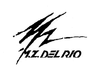 MZ M.Z. DEL RIO logo