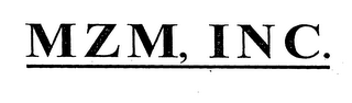 MZM, INC. logo