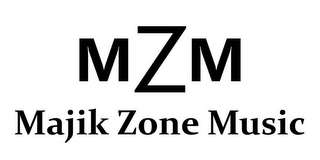MZM - MAJIK ZONE MUSIC logo