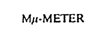 Mµ-METER logo
