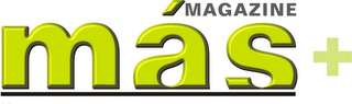 MÁS MAGAZINE + logo