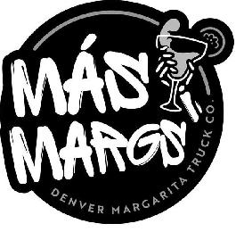 MÁS MARGS DENVER MARGARITA TRUCK CO. logo