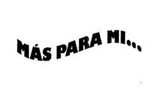 MÁS PARA MI... logo