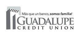MÁS QUE UN BANCO, SOMOS FAMILIA! GUADALUPE CREDIT UNION logo
