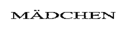MÄDCHEN logo