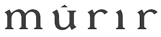 MÛRIR logo
