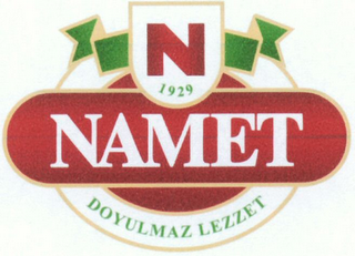 N 1929 NAMET DOYULMAZ LEZZET logo