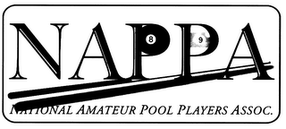 N A P P A 8 9 NATIONAL AMATEUR POOL PLAYERS ASSOC. logo