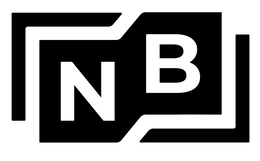 N B logo