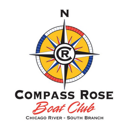 N CR COMPASS ROSE BOAT CLUB CHICAGO RIVER - SOUTH BRANCH logo