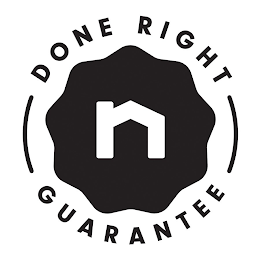 N DONE RIGHT GUARANTEE logo