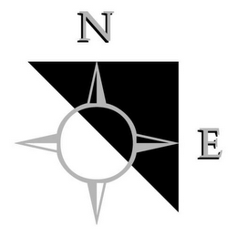 N E logo