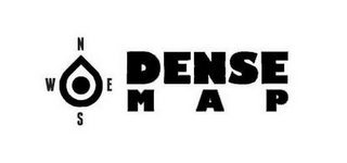 N E S W DENSE MAP logo