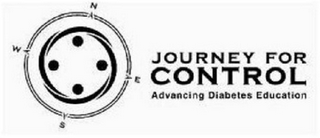 N E S W JOURNEY FOR CONTROL ADVANCING DIABETES EDUCATION logo