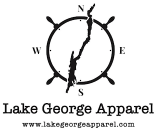 N E S W LAKE GEORGE APPAREL WWW.LAKEGEORGEAPPAREL.COM logo