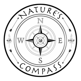 N E S W NATURE'S COMPASS EST. 2018 logo