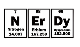 N ER DY 7 NITROGEN 14.007 68 ERBIUM 167.259 66 DYSPROSIUM 162.500 logo