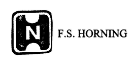 N F.S. HORNING logo