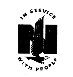 N IN SERVICE WITH PEOPLE logo