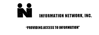 N INFORMATION NETWORK, INC. "PROVIDING ACCESS TO INFORMATION" logo