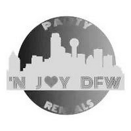 'N JOY DFW PARTY RENTALS logo
