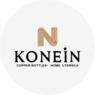 N KONEIN COPPER BOTTLES · HOME UTENSILS logo