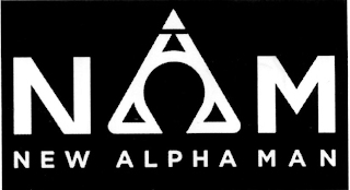 N M NEW ALPHA MAN logo