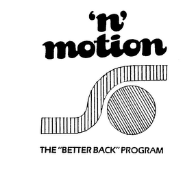 'N' MOTION THE "BETTER BACK" PROGRAM logo
