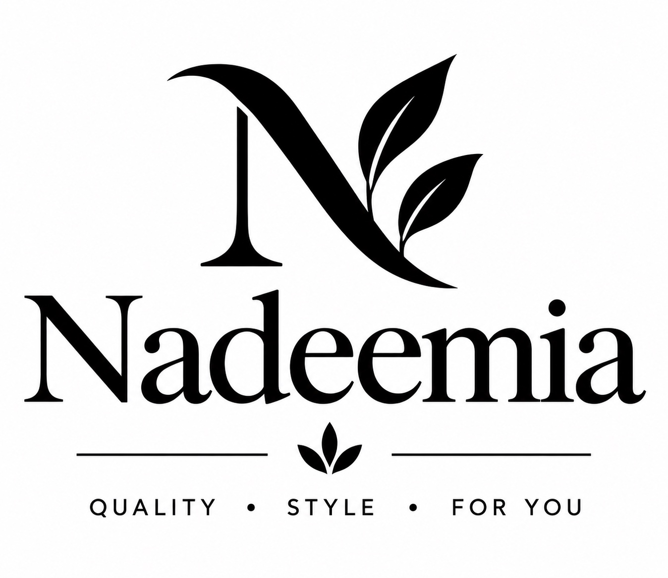 N NADEEMIA QUALITY · STYLE · FOR YOU logo