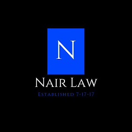 N NAIR LAW ESTABLISHED 7-17-17 logo
