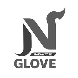 N NAKAWAT TD GLOVE logo