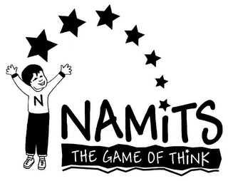 N NAMITS THE GAME OF THINK logo