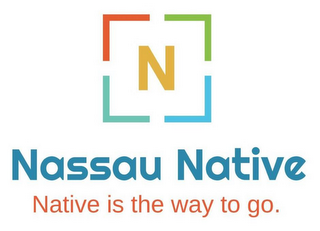 N NASSAU NATIVE NATIVE IS THE WAY TO GO. logo