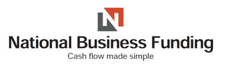 N NATIONAL BUSINESS FUNDING CASH FLOW MADE SIMPLE logo