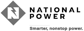 N NATIONAL POWER SMARTER, NONSTOP POWER. logo