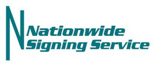 N NATIONWIDE SIGNING SERVICE logo