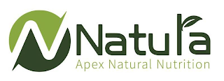 N NATURA APEX NATURAL NUTRITION logo